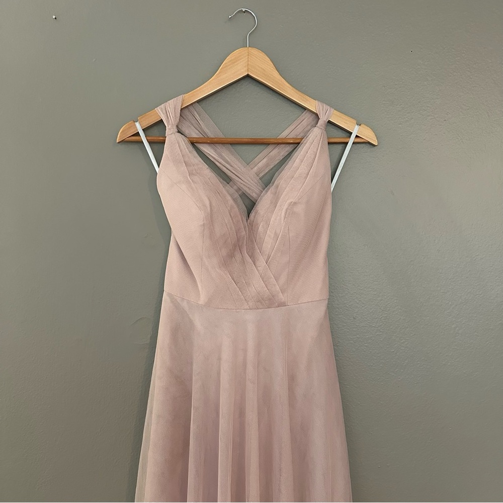 Anthropologie Blush Bridesmaids Dress - Size 2